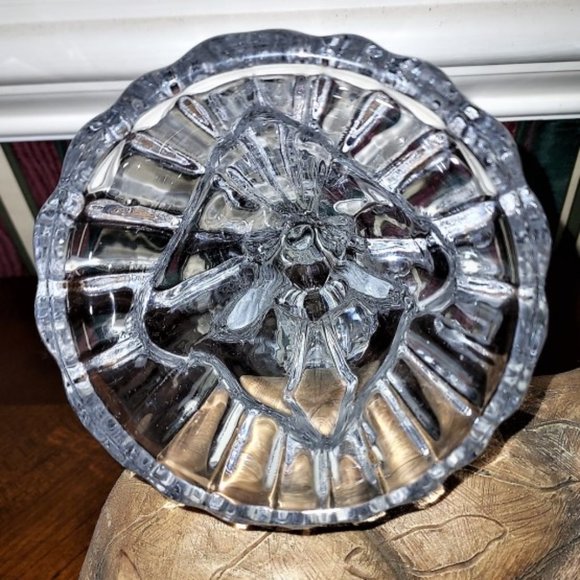 Vintage DePlomb Crystal Angel Candle Holders Set of 2 - Picture 15 of 15